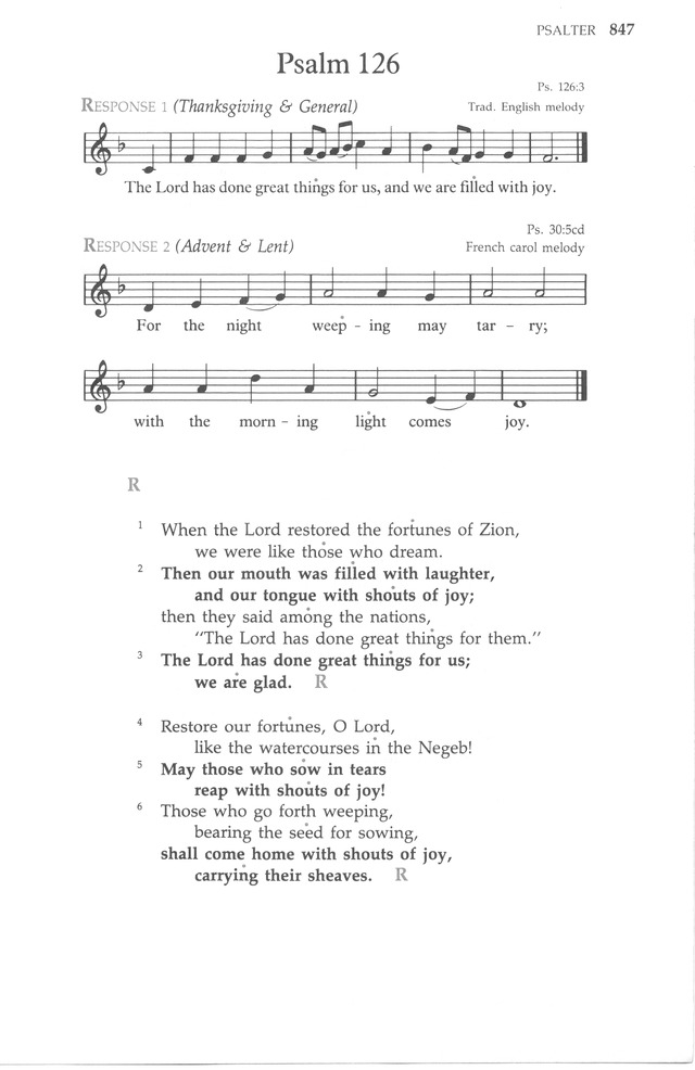 The United Methodist Hymnal page 847