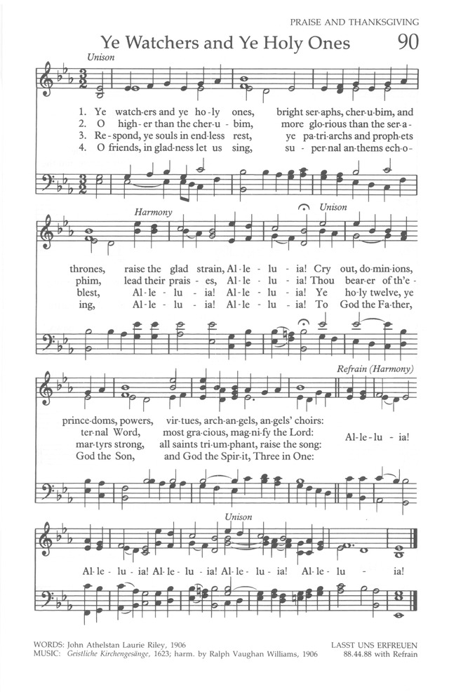 The United Methodist Hymnal page 89