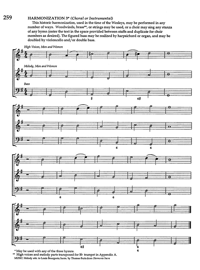 The United Methodist Hymnal Music Supplement page 192