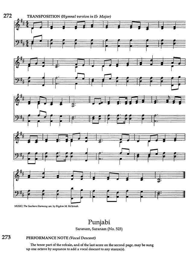 The United Methodist Hymnal Music Supplement page 202