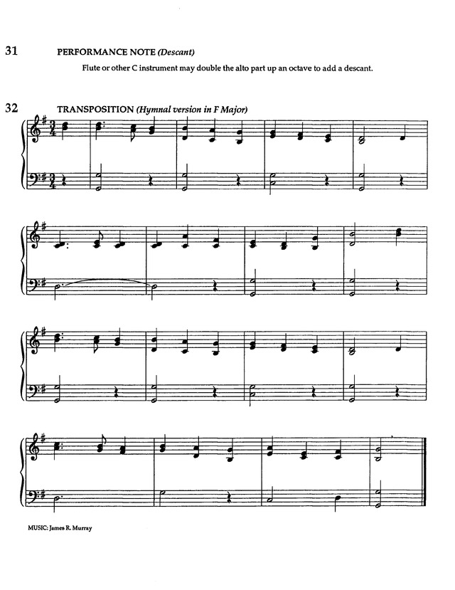 The United Methodist Hymnal Music Supplement page 23