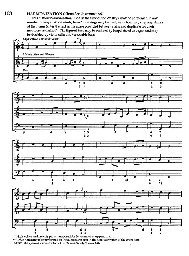 The United Methodist Hymnal Music Supplement page 74