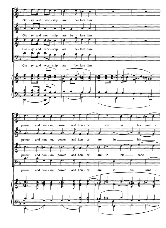 The United Methodist Hymnal Music Supplement II page 197