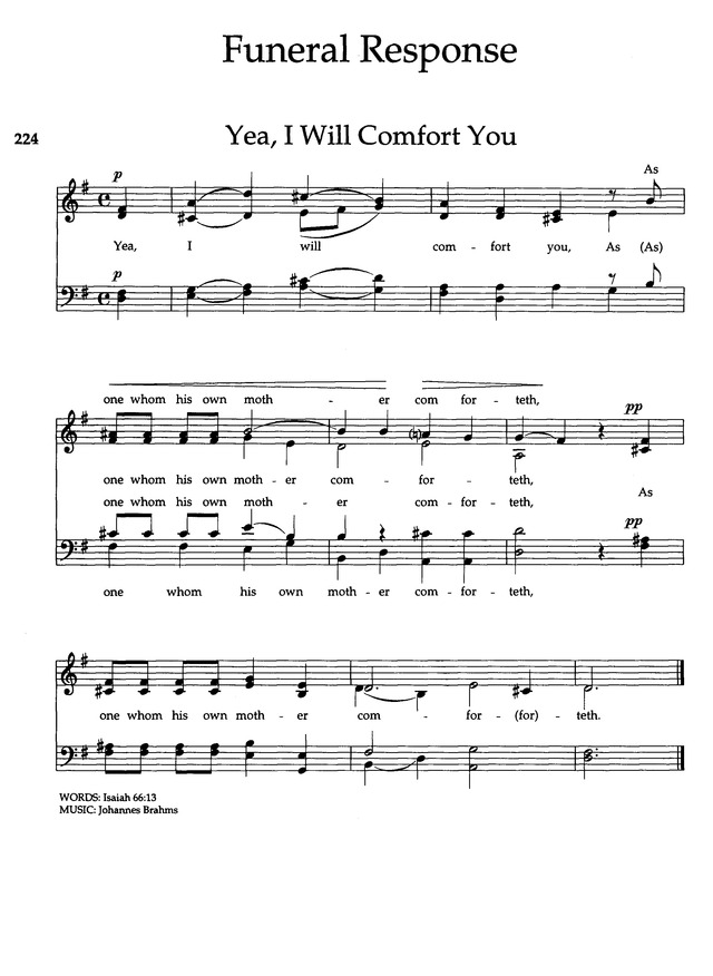 The United Methodist Hymnal Music Supplement II page 209