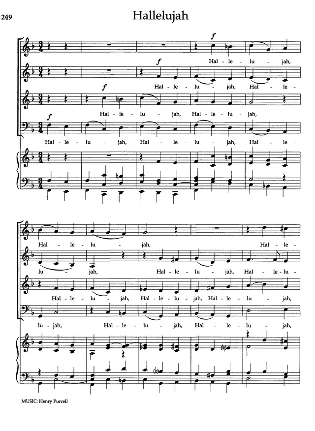 The United Methodist Hymnal Music Supplement II page 236