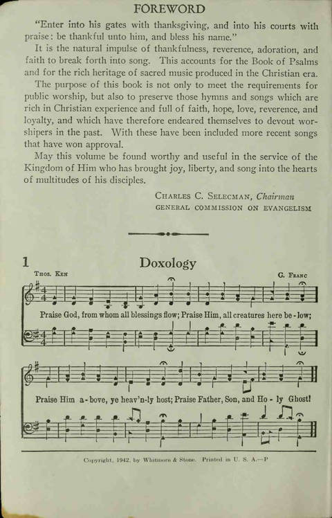 Upper Room Hymns page 1