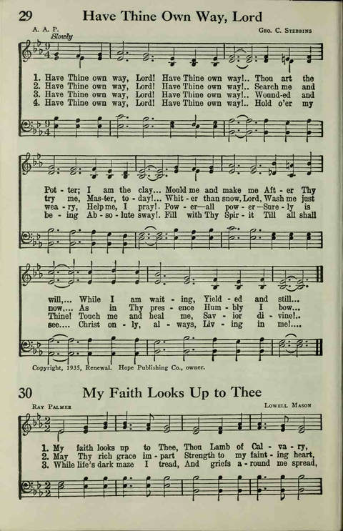 Upper Room Hymns page 21