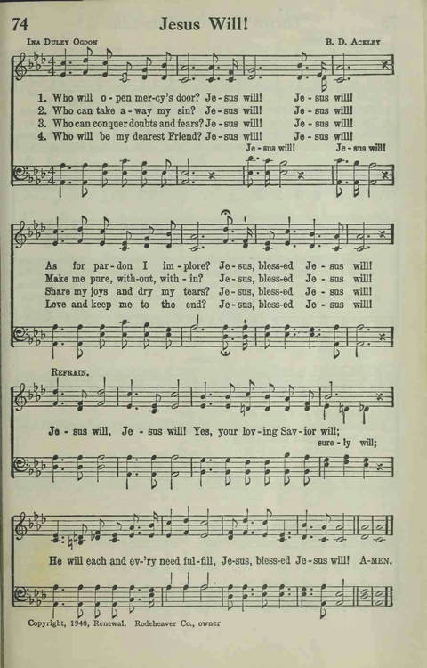 Upper Room Hymns page 62
