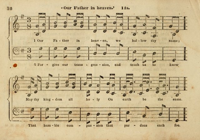 The Union Singing Book: arranged for and adapted to the Sunday school union hymn book page 16