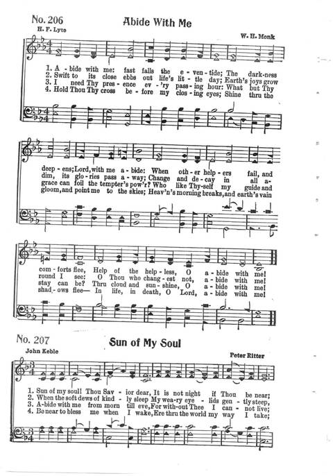 Universal Songs and Hymns: A Complete Hymnal page 190