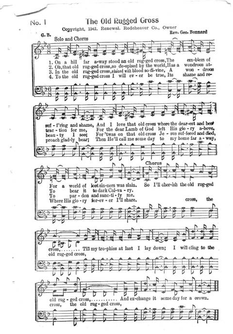 Universal Songs and Hymns: a complete hymnal page 2