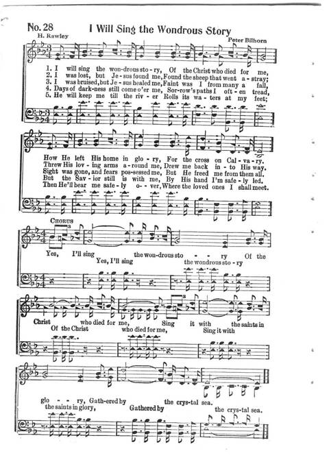 Universal Songs and Hymns: a complete hymnal page 29
