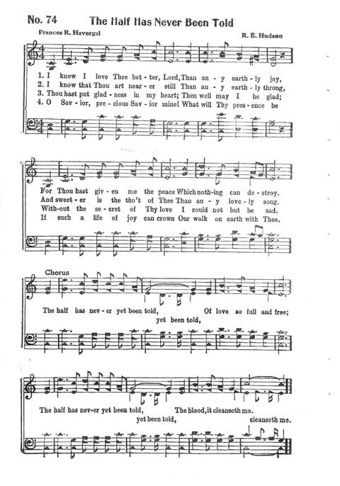 Universal Songs and Hymns: a complete hymnal page 75