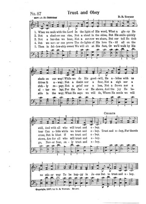 Universal Songs and Hymns: a complete hymnal page 88
