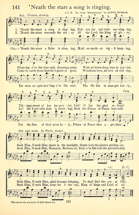 Unity Song Selections page 109