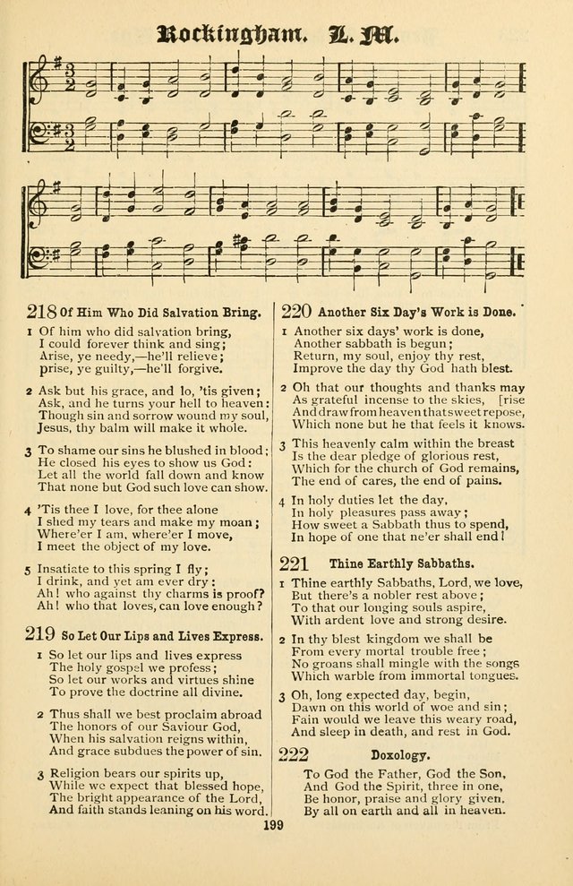 Unfading Treasures: a compilation of sacred songs and hymns, adapted for use by Sunday schools, Epworth Leagues, endeavor societies, pastors, evangelists, choristers, etc. page 199