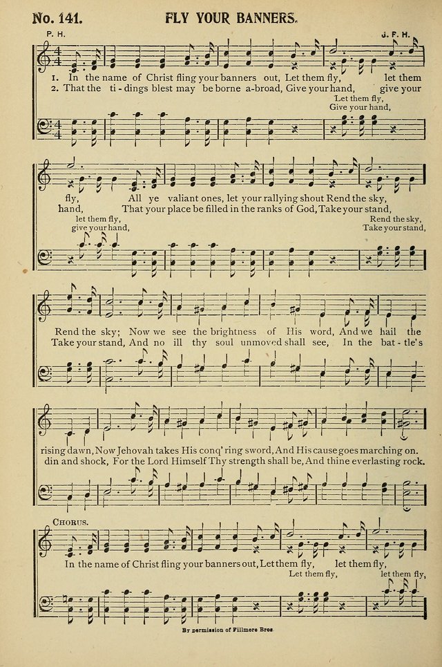Uplifted Voices: a 20th century hymn book for sunday-schools and devotional meetings page 140