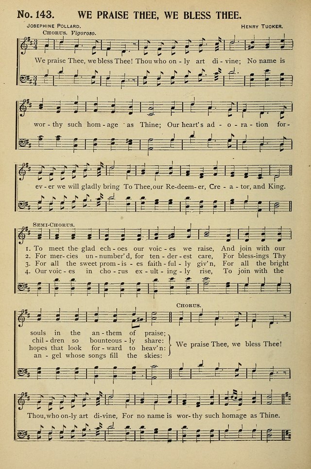Uplifted Voices: a 20th century hymn book for sunday-schools and devotional meetings page 142