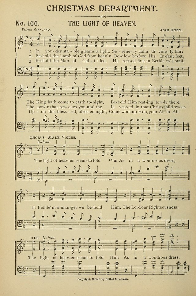 Uplifted Voices: a 20th century hymn book for sunday-schools and devotional meetings page 160