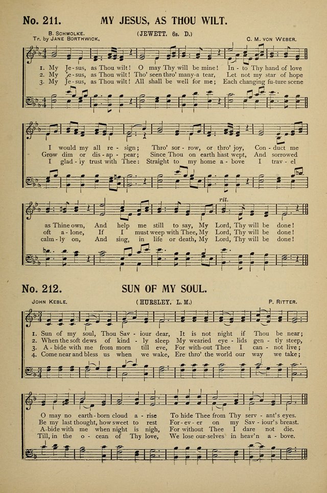 Uplifted Voices: a 20th century hymn book for sunday-schools and devotional meetings page 207