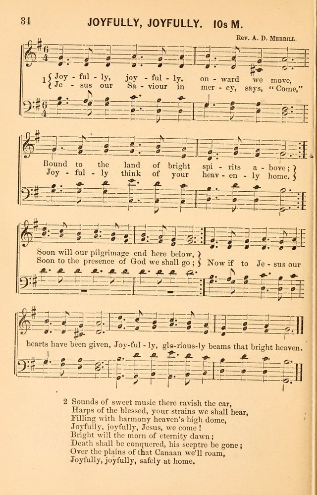 Vestry Harmonies: a collection of hymns and tunes for all occasions of social worship page 39