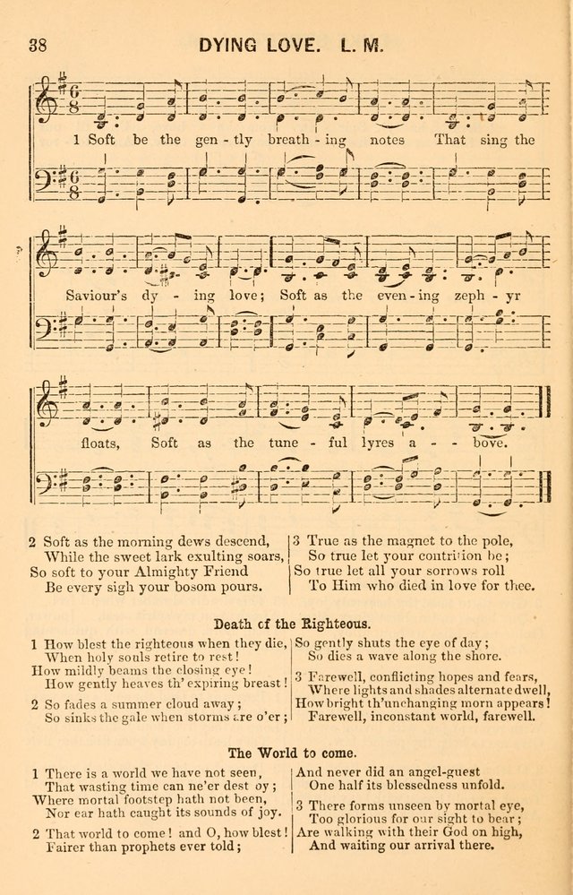 Vestry Harmonies: a collection of hymns and tunes for all occasions of social worship page 43