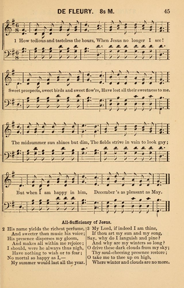 Vestry Harmonies: a collection of hymns and tunes for all occasions of social worship page 50