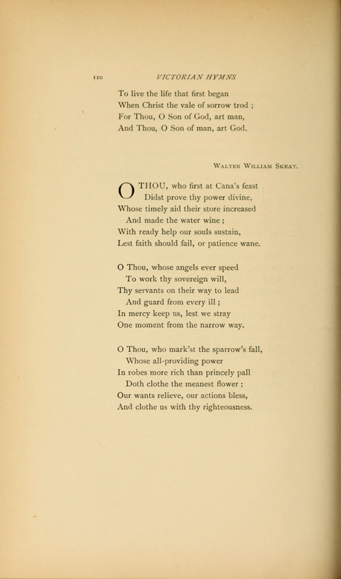 Victorian Hymns: English sacred songs of fifty years page 110
