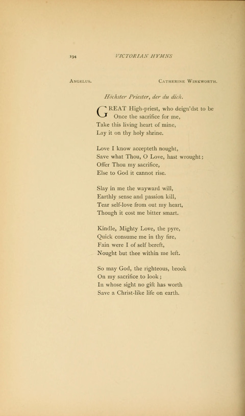Victorian Hymns: English sacred songs of fifty years page 194