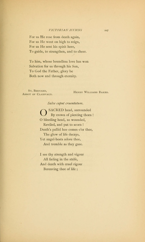 Victorian Hymns: English sacred songs of fifty years page 207