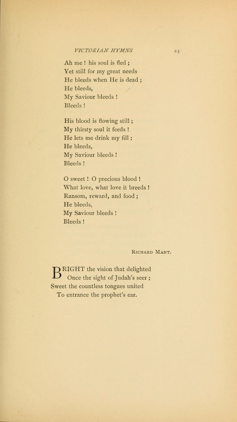 Victorian Hymns: English sacred songs of fifty years page 23