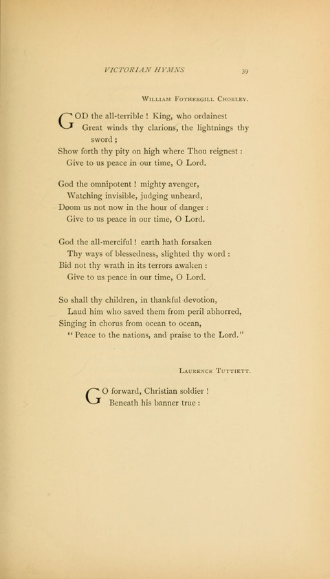Victorian Hymns: English sacred songs of fifty years page 39