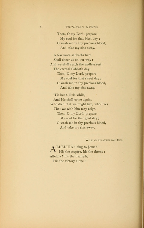 Victorian Hymns: English sacred songs of fifty years page 6