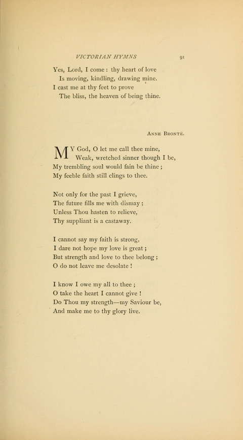 Victorian Hymns: English sacred songs of fifty years page 91