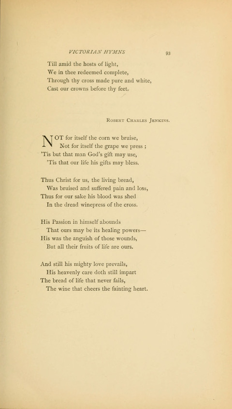 Victorian Hymns: English sacred songs of fifty years page 93