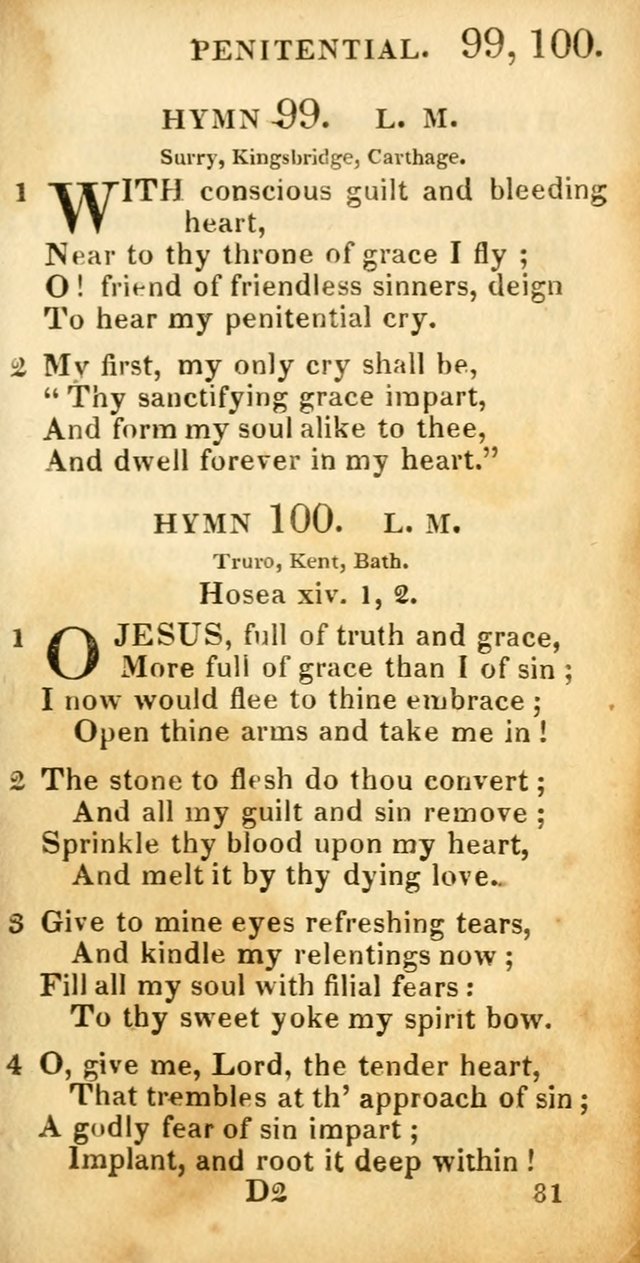 Village hymns for social worship, selected and original: designed as a supplement to Dr. Watts