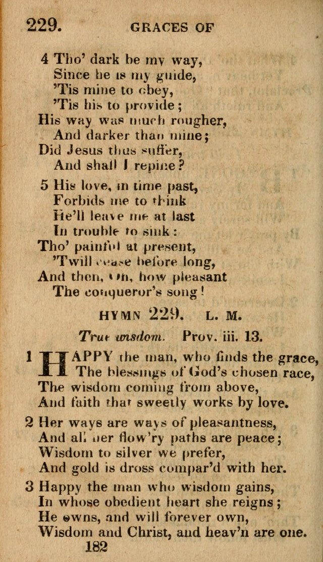 Village Hymns for Social Worship, Selected and Original: designed as a supplement to the Psalms and Hymns of Dr. Watts (6th ed.) page 184