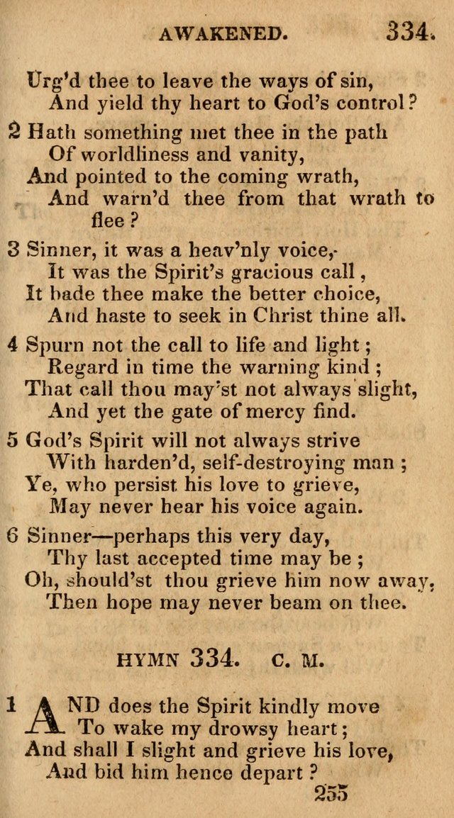 Village Hymns for Social Worship, Selected and Original: designed as a supplement to the Psalms and Hymns of Dr. Watts (6th ed.) page 259