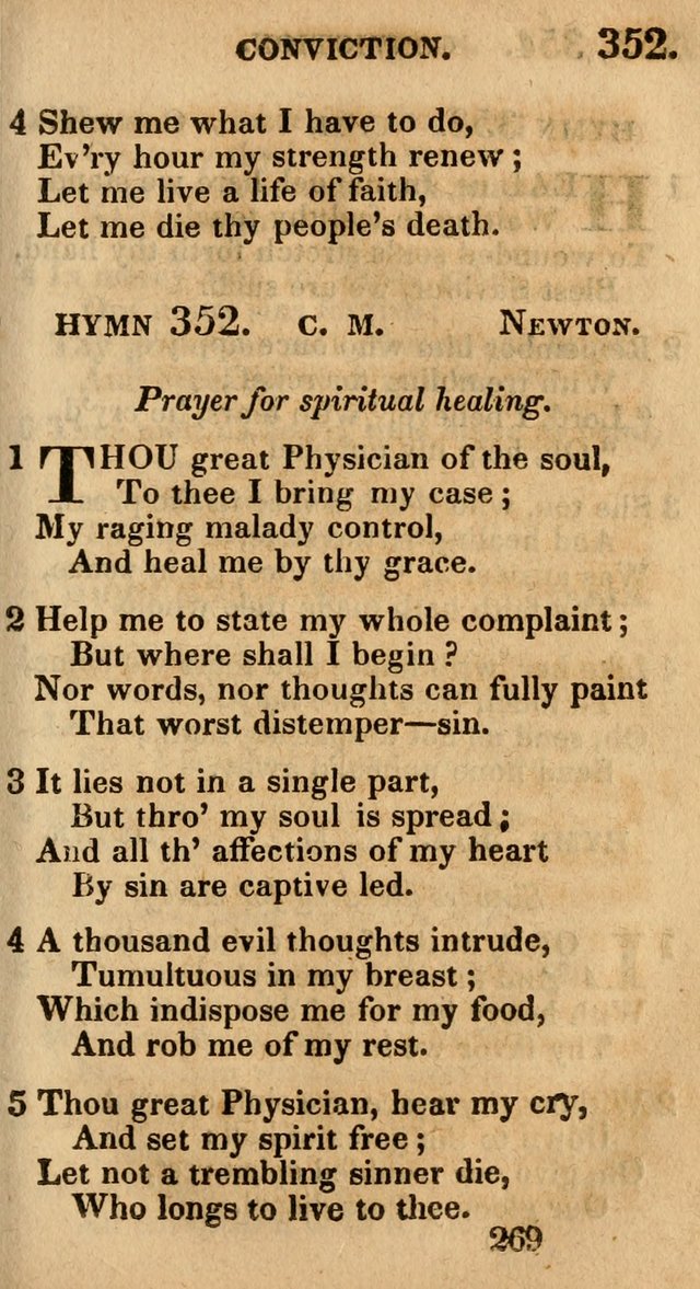 Village Hymns for Social Worship, Selected and Original: designed as a supplement to the Psalms and Hymns of Dr. Watts (6th ed.) page 273