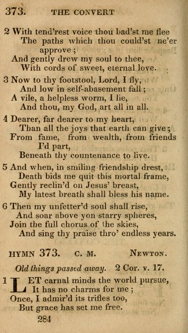 Village Hymns for Social Worship, Selected and Original: designed as a supplement to the Psalms and Hymns of Dr. Watts (6th ed.) page 288