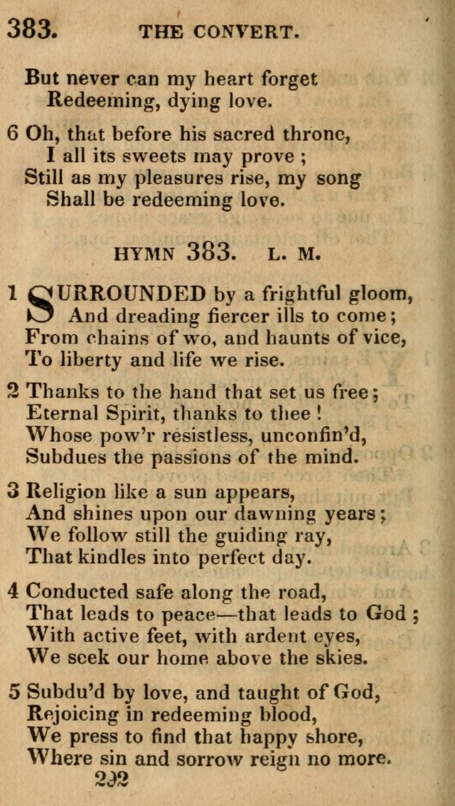Village Hymns for Social Worship, Selected and Original: designed as a supplement to the Psalms and Hymns of Dr. Watts (6th ed.) page 296