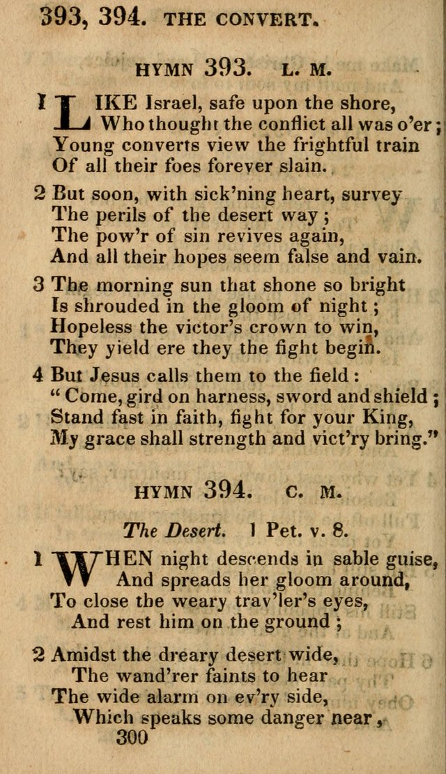 Village Hymns for Social Worship, Selected and Original: designed as a supplement to the Psalms and Hymns of Dr. Watts (6th ed.) page 306