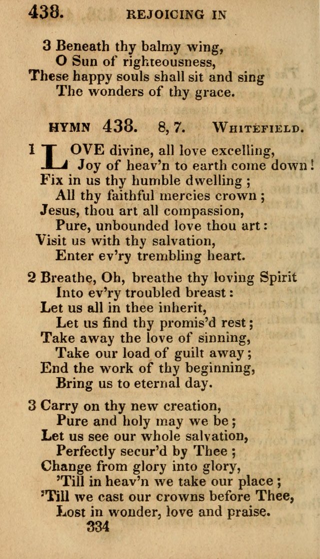 Village Hymns for Social Worship, Selected and Original: designed as a supplement to the Psalms and Hymns of Dr. Watts (6th ed.) page 344