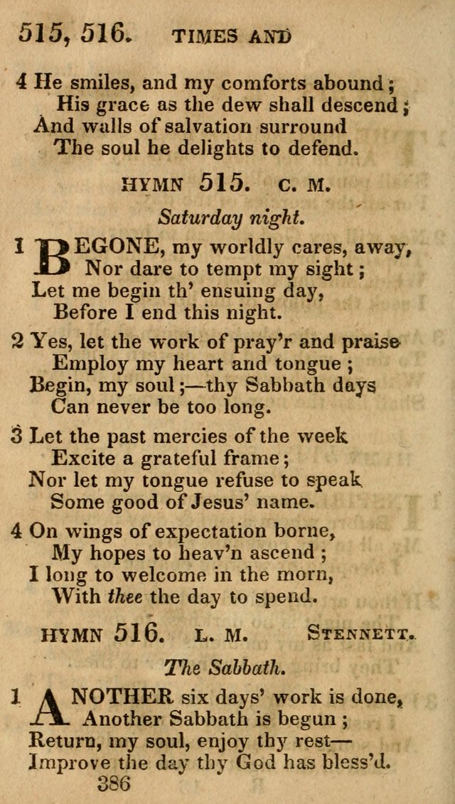 Village Hymns for Social Worship, Selected and Original: designed as a supplement to the Psalms and Hymns of Dr. Watts (6th ed.) page 400