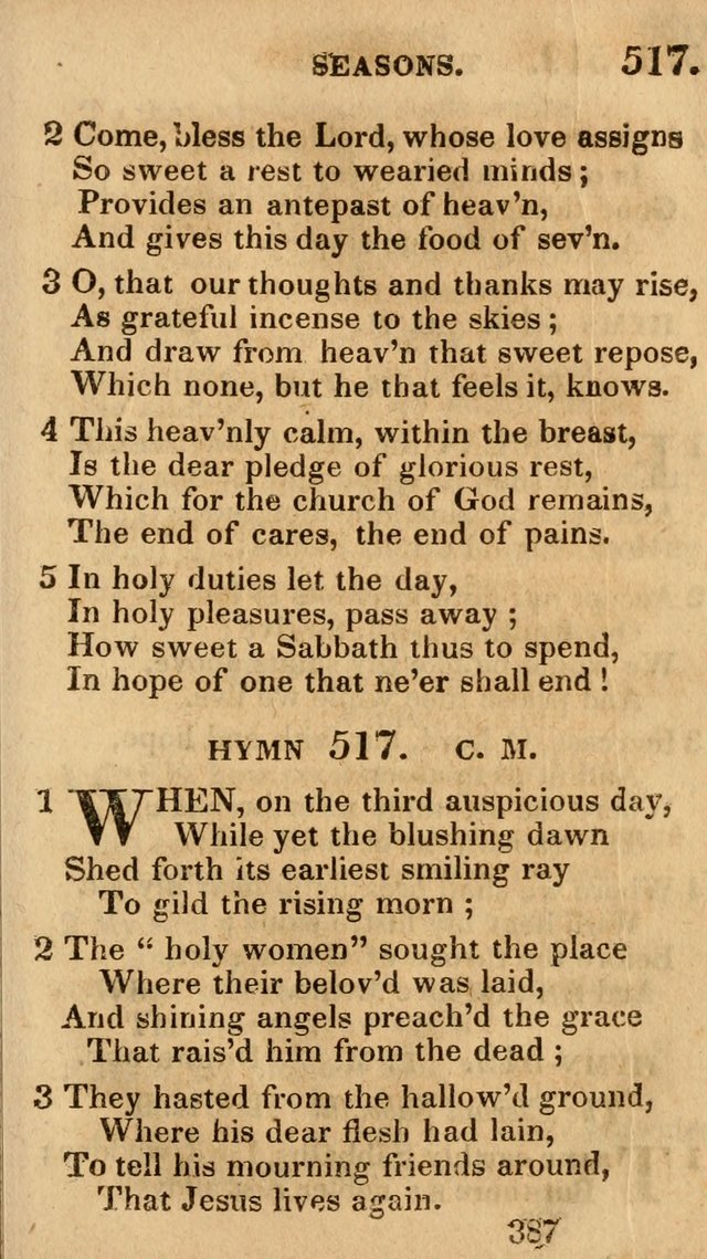 Village Hymns for Social Worship, Selected and Original: designed as a supplement to the Psalms and Hymns of Dr. Watts (6th ed.) page 401