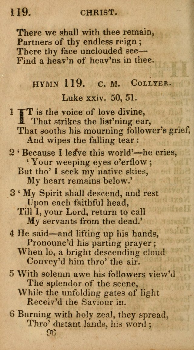 Village Hymns for Social Worship, Selected and Original: designed as a supplement to the Psalms and Hymns of Dr. Watts (6th ed.) page 98