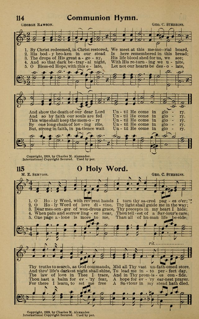 Victorious Life Hymns page 110