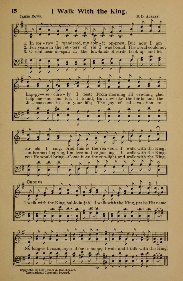 Victorious Life Hymns page 15