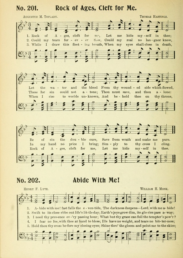 The Voice of Praise No. 2: a complete collection of Scriptural, gospel, Sunday-school and praise service songs page 195