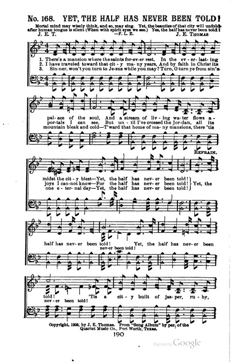 Victory Songs page 190